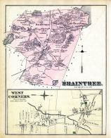 Braintree, West Corners - Randolph, Norfolk County 1876